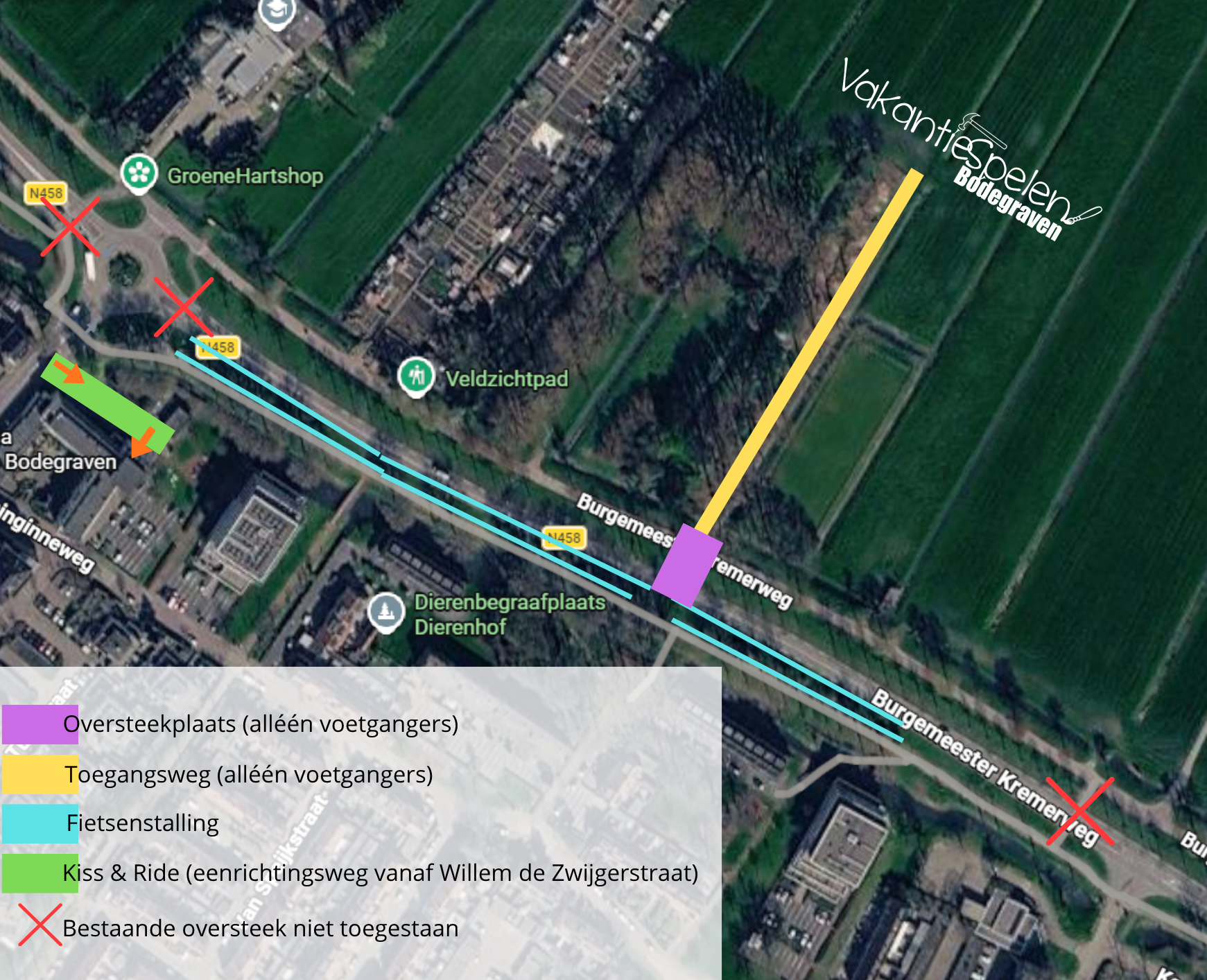 Informatie nieuwe evenemententerrein (voor ouders/verzorgers)!